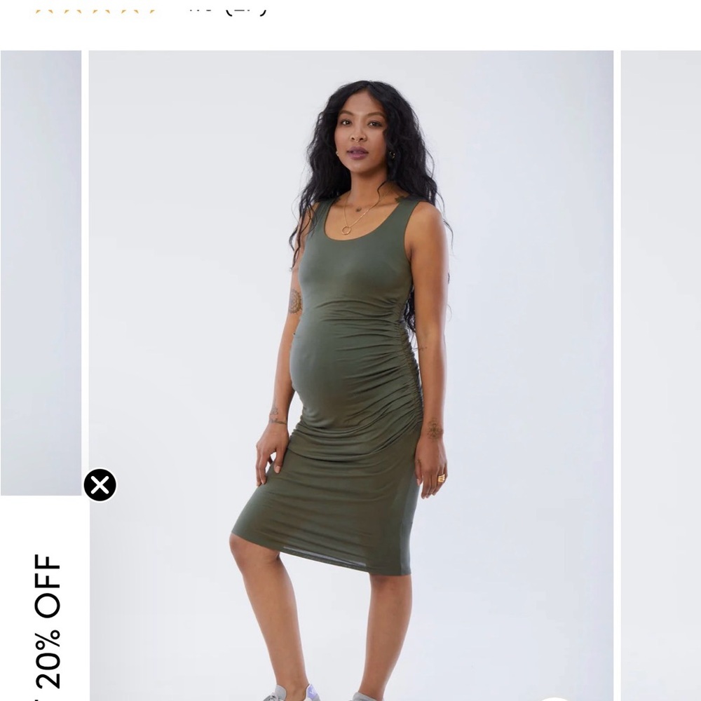 Set of 3 Ingrid and Isabel Sleeveless Maternity Dresses Bundle